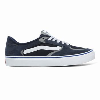 Férfi Vans Rowley Rapidweld Pro Tornacipő VA2106749 Sötétkék/Fehér